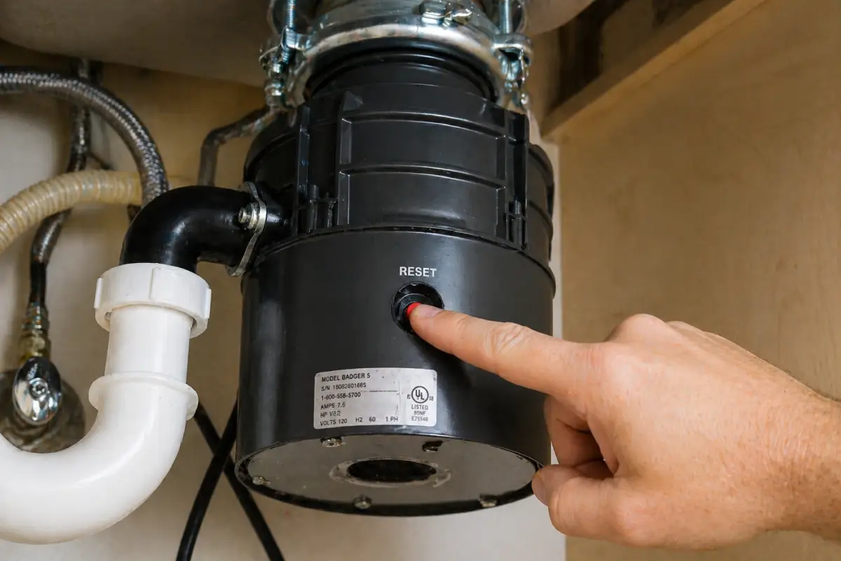 How to Reset a Garbage Disposal (Step-by-Step Guide)