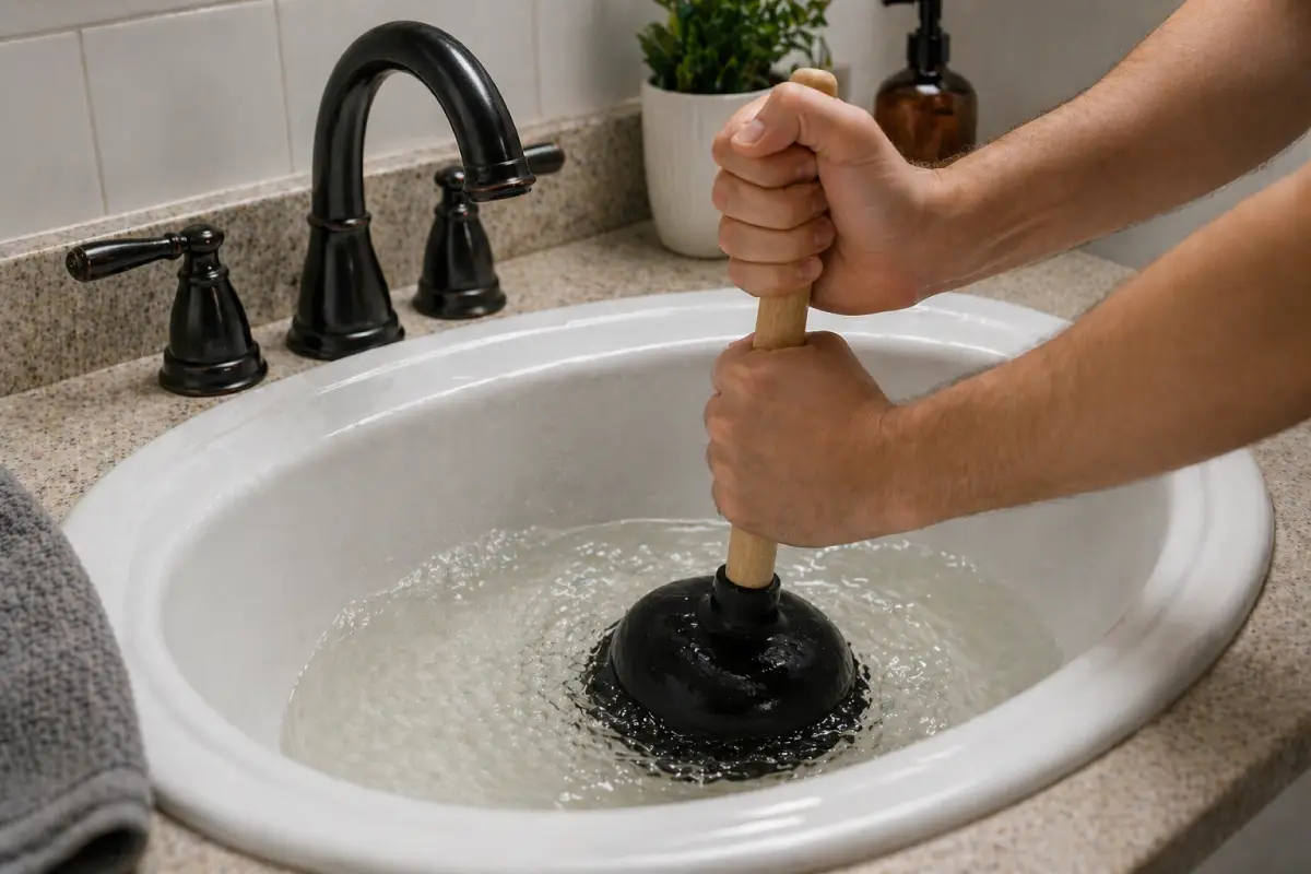 How to Unclog a Drain Without Chemicals (Safe & Easy Methods)