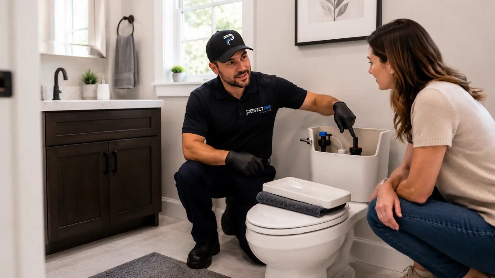 Toilet repair in Chickamauga, GA